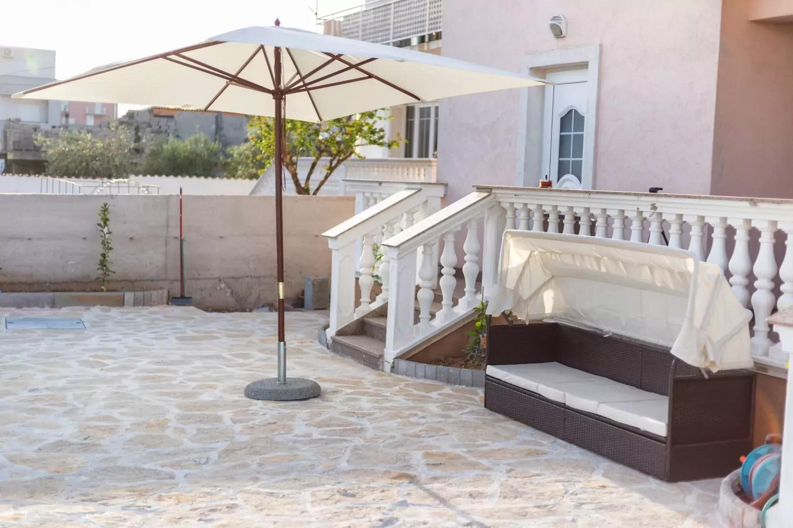 Apartments Nikol - two bedroom apartment A1-Terras