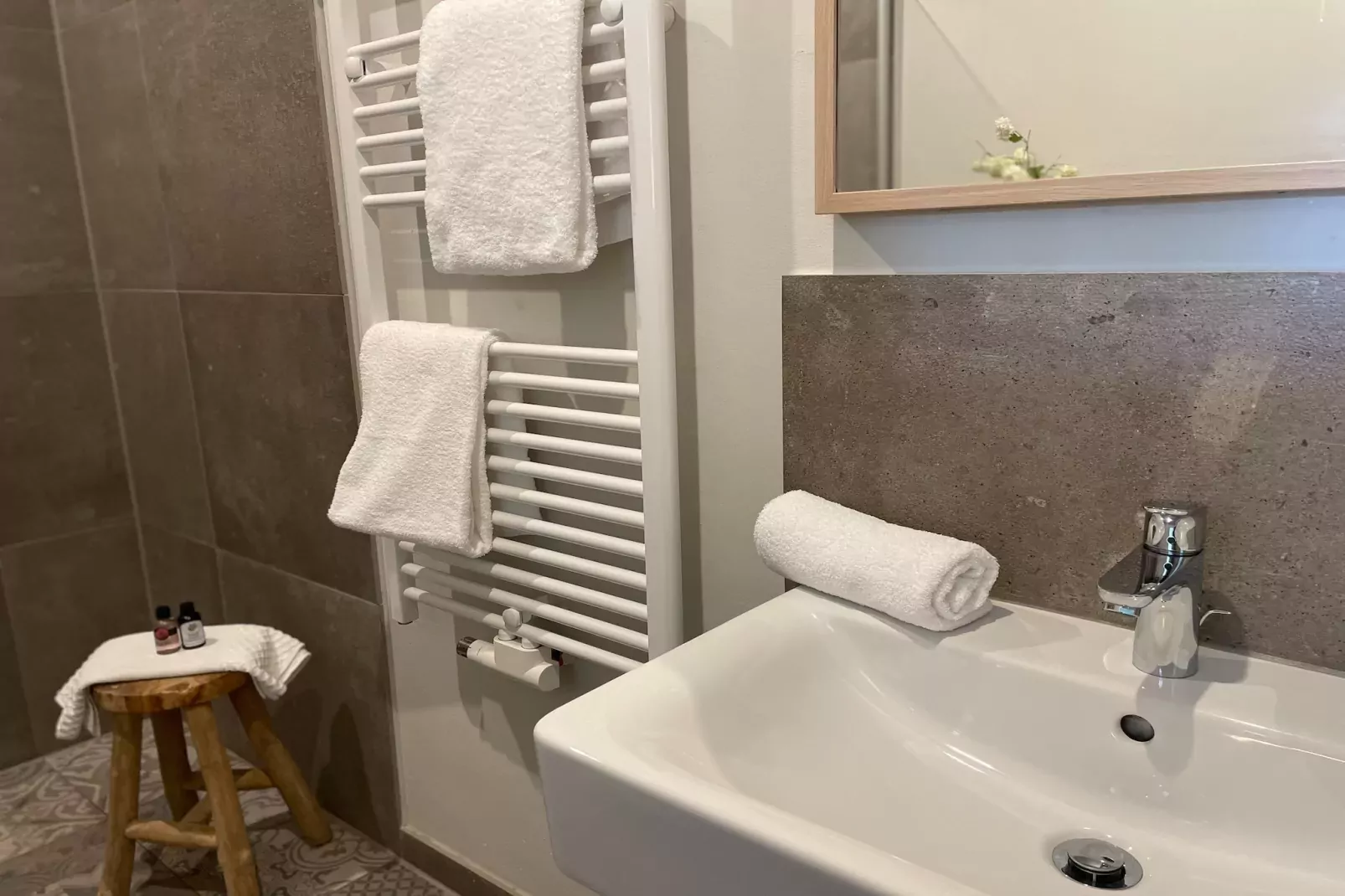 Familienurlaub in idyllischer Natur 4-Badkamer