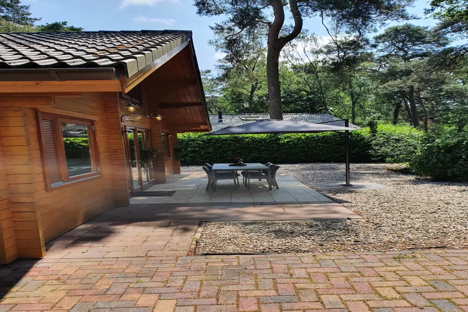 6-persoons luxe bosvilla Casa Madeira-Terrasbalkon