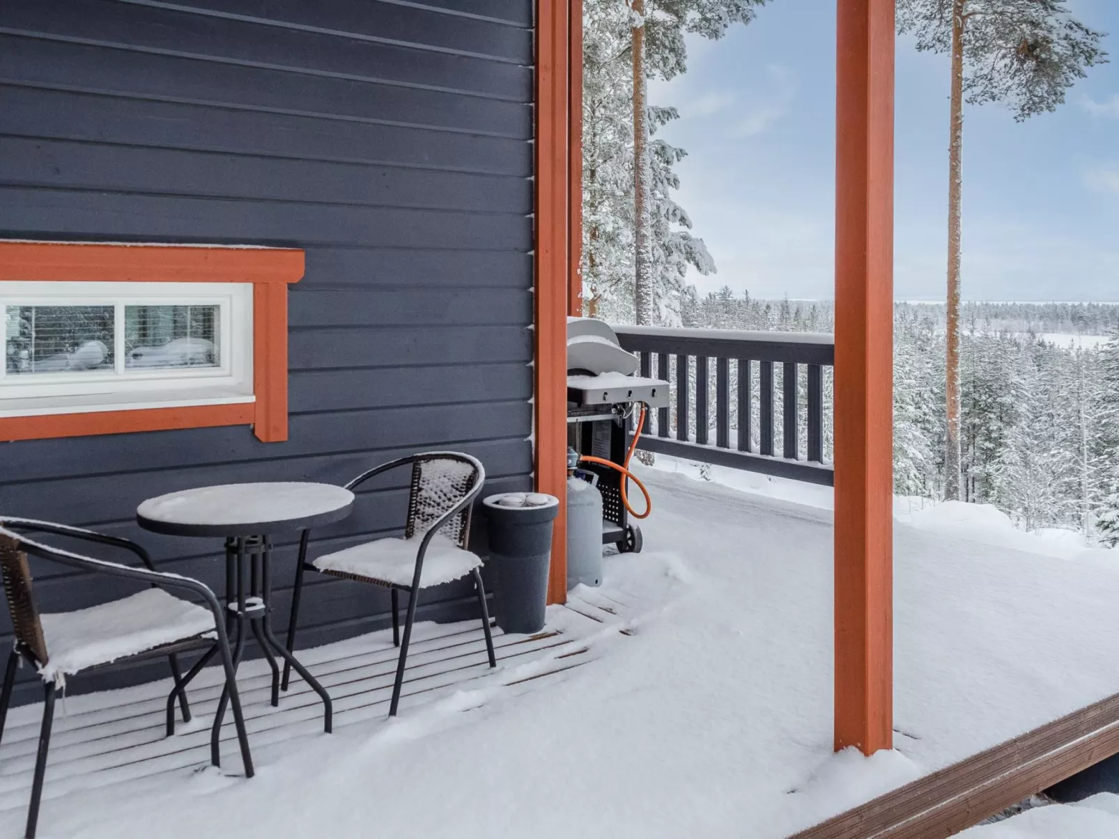 Blue lake villa-Binnen