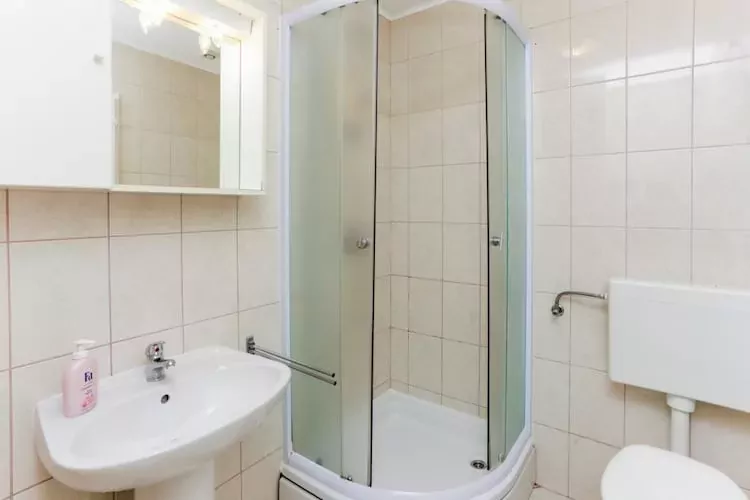 Apartments Villa Dubrovnik - Comfort Studio Apartment with Terrace and Sea View-Badkamer