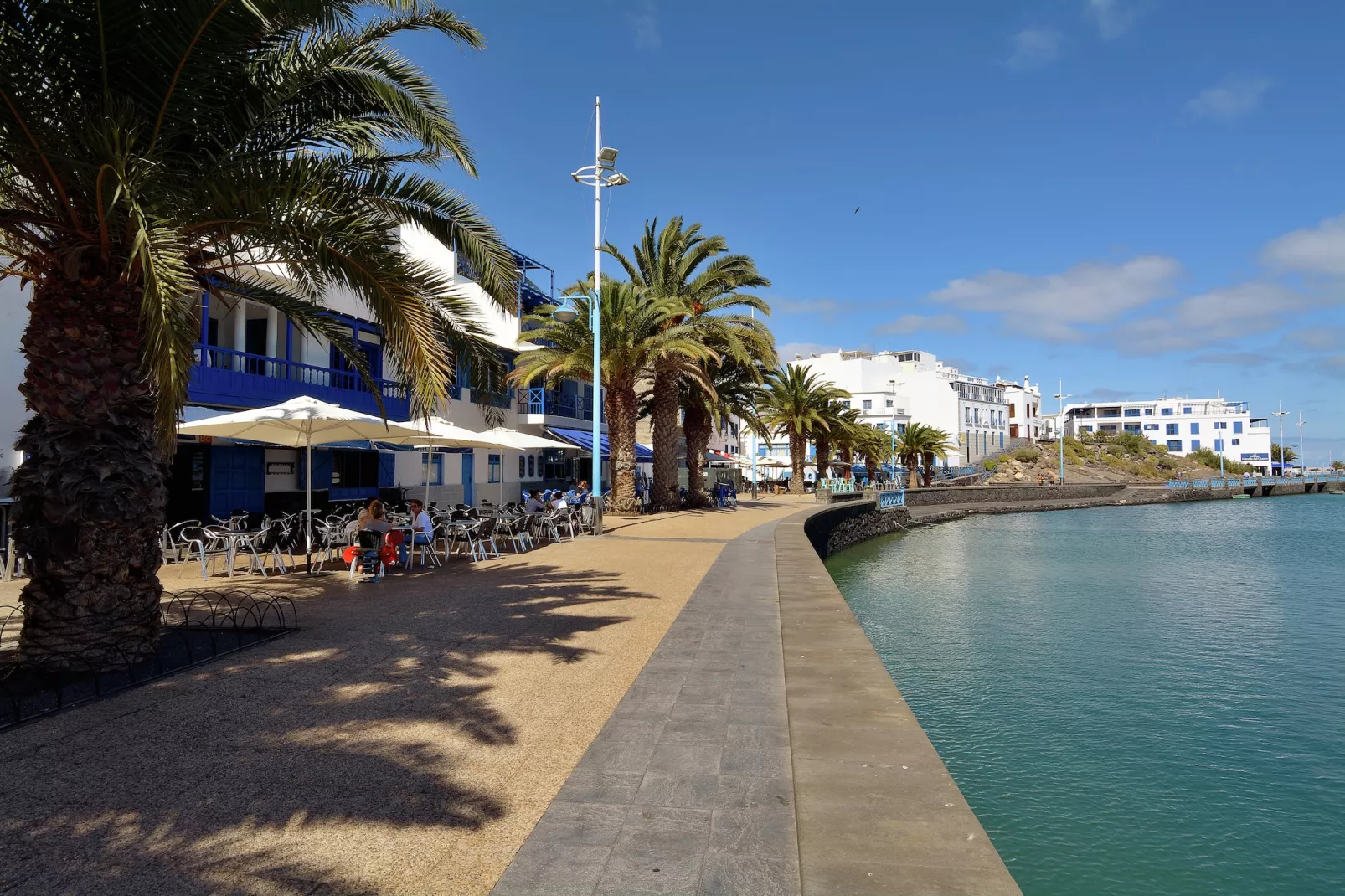 Charco San Gines-Gebieden zomer 1km