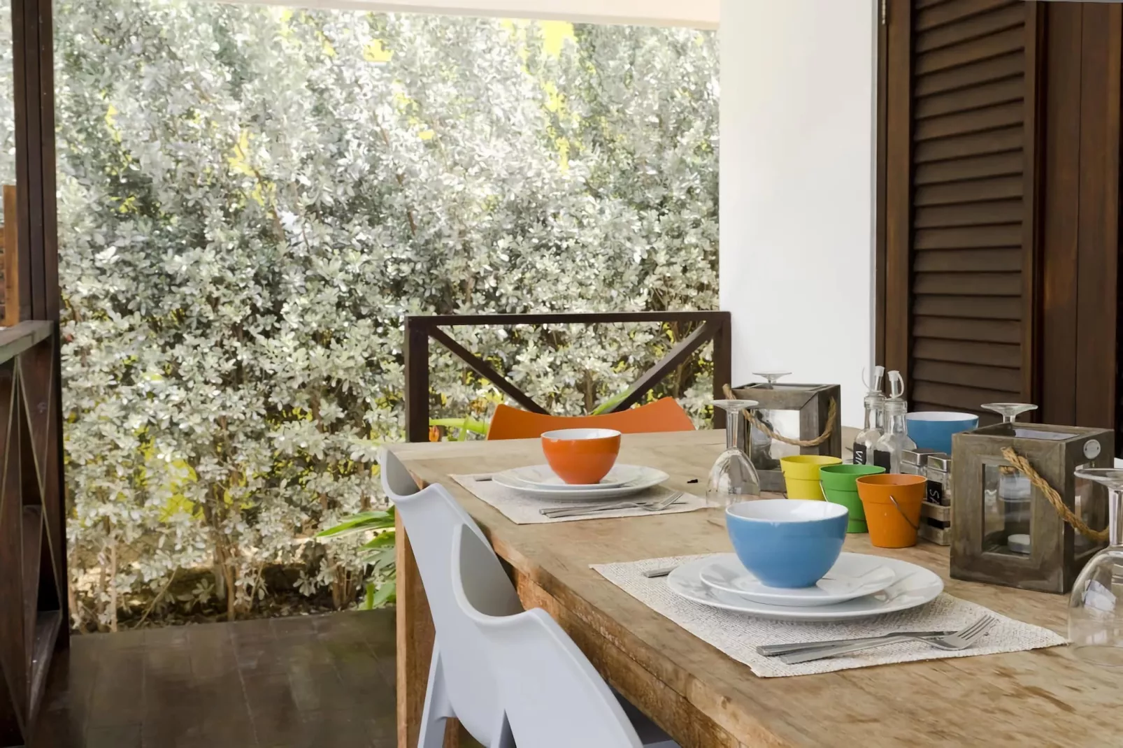 Villa Fleur de Marie-Terrasbalkon