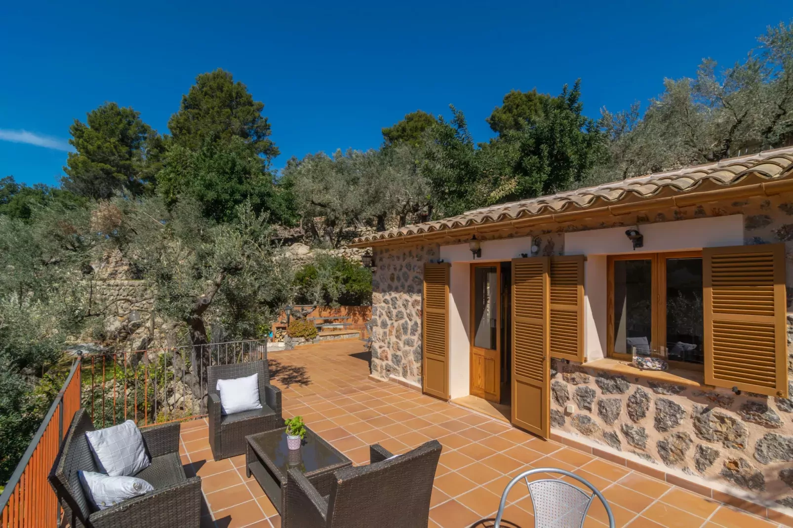 Es Coll D'en Pastor-Terrasbalkon