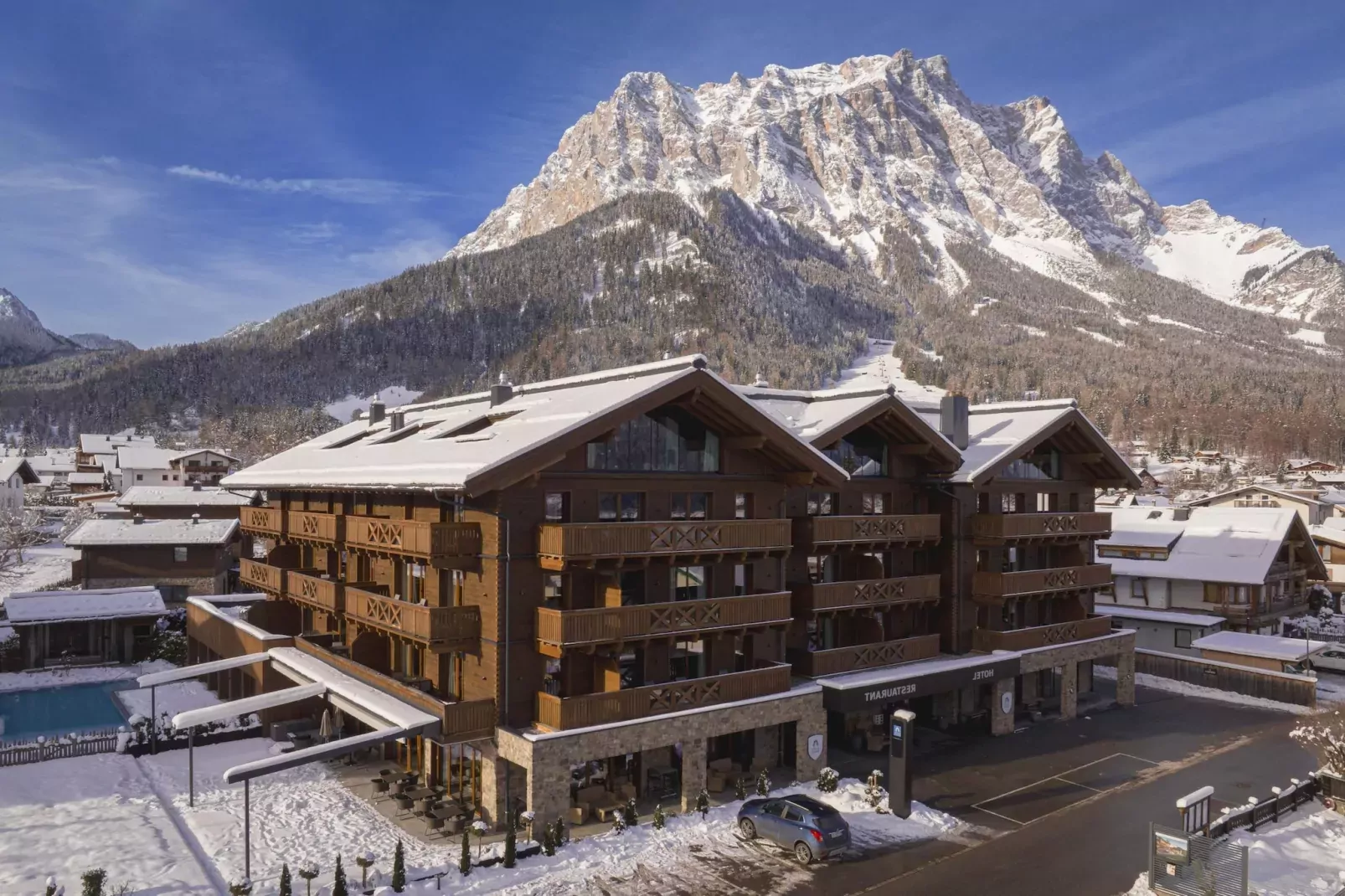Bergresort Zugspitze Ehrwald 12-Exterieur winter