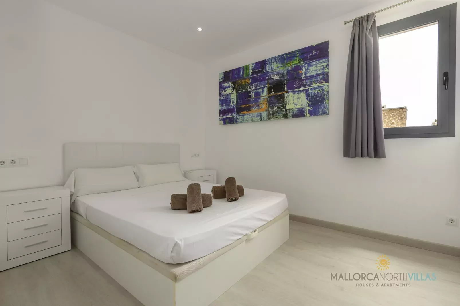 VILLA IOLA IDEAL PARA FAMILIAS A 150M DE LA PLAYA-Slaapkamer