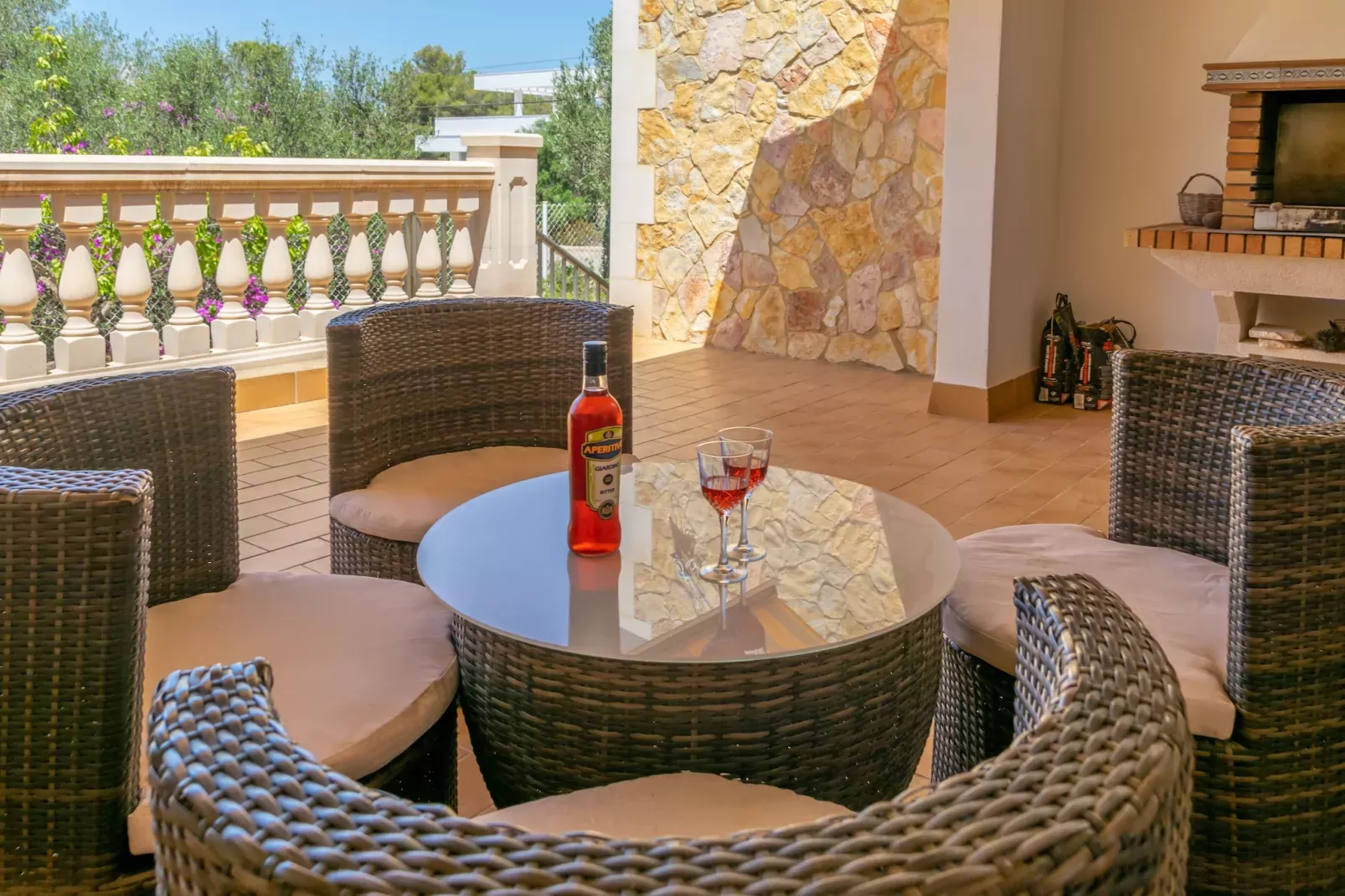 Casa El Cipres-Eetkamer