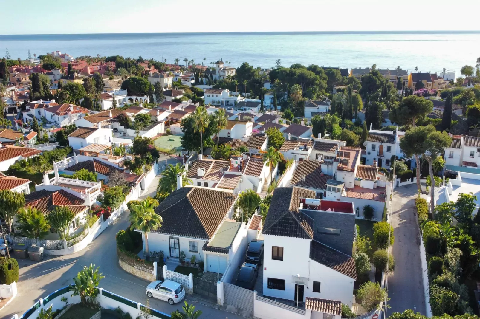 Villa Costa del Sol-Gebieden zomer 1km