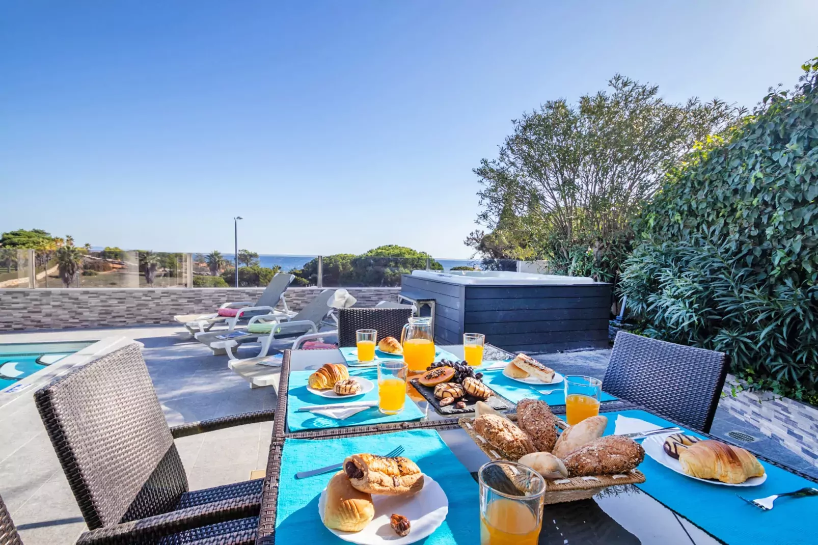Villa Praia-Terrasbalkon