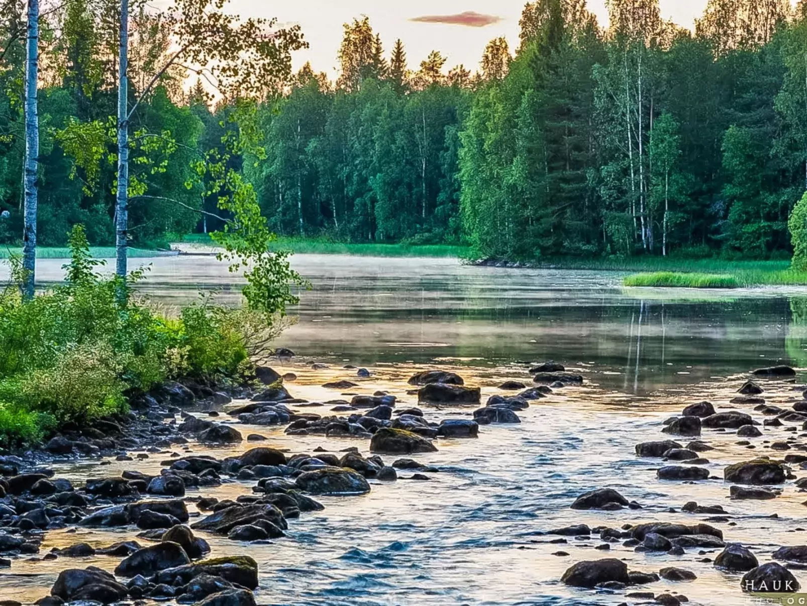 Koskisaari, vaikon loma 2-Buiten