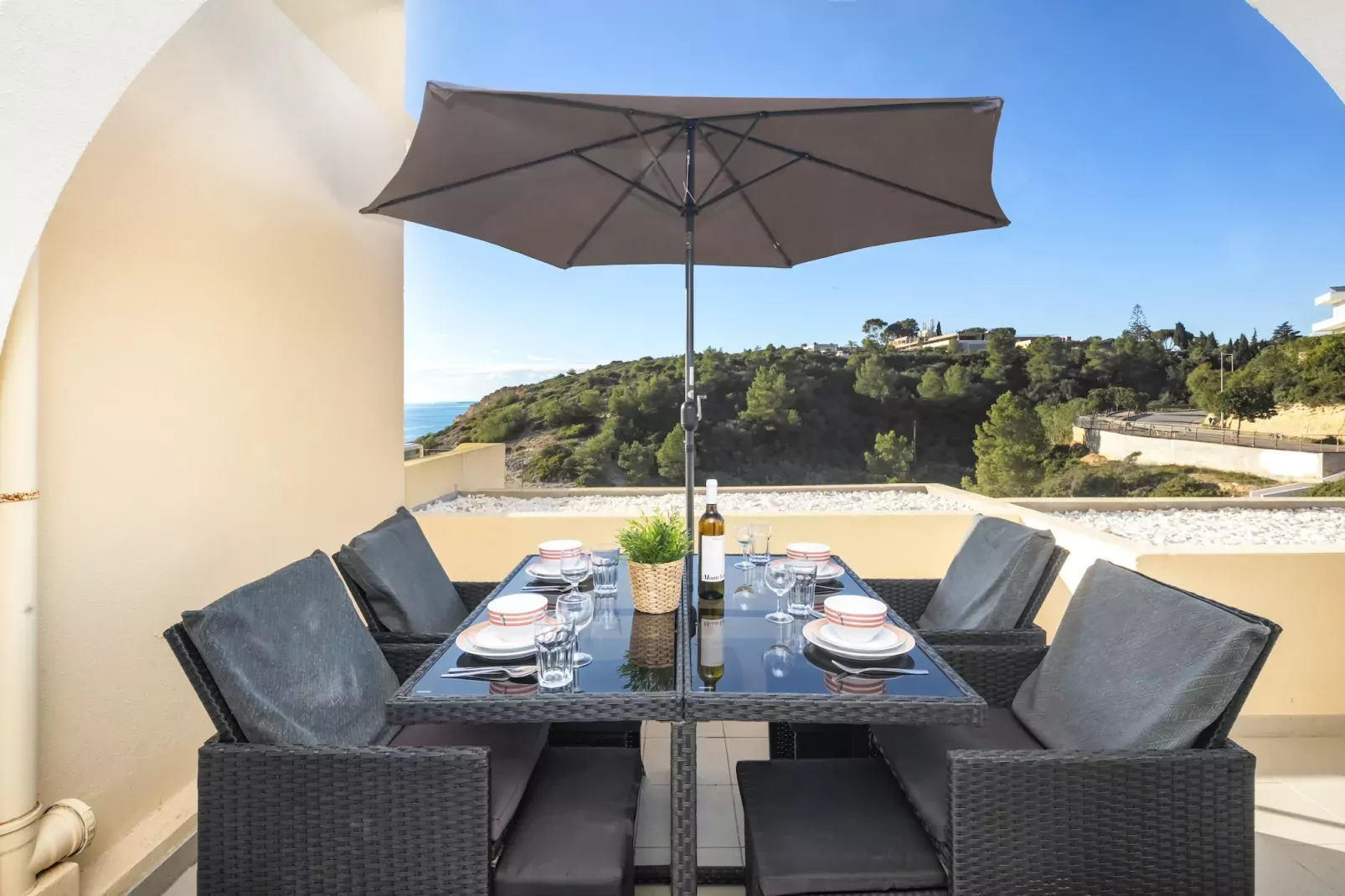 Casa Colina Sol 611 - Seaview apartment-Terras