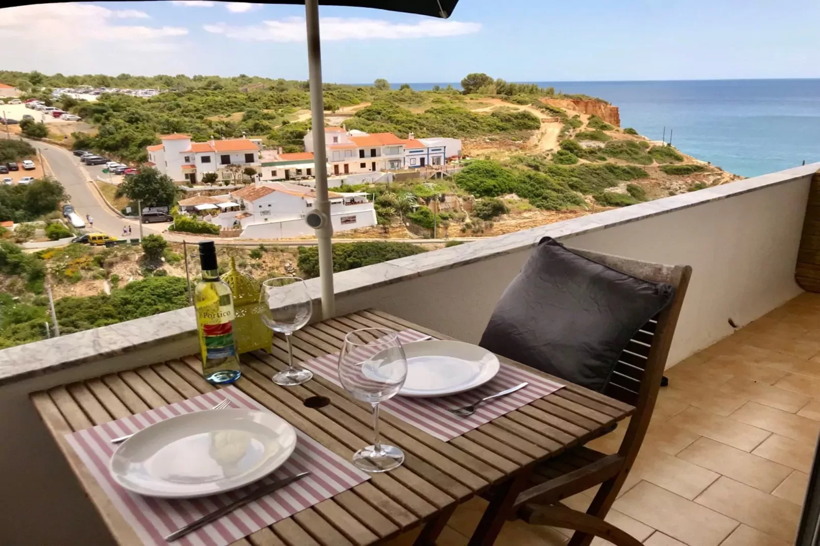 Casa de Sorte - Seaview apartment-Terrasbalkon