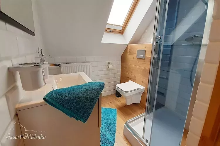 Dom MARCO POLO w Mielenku-Badkamer