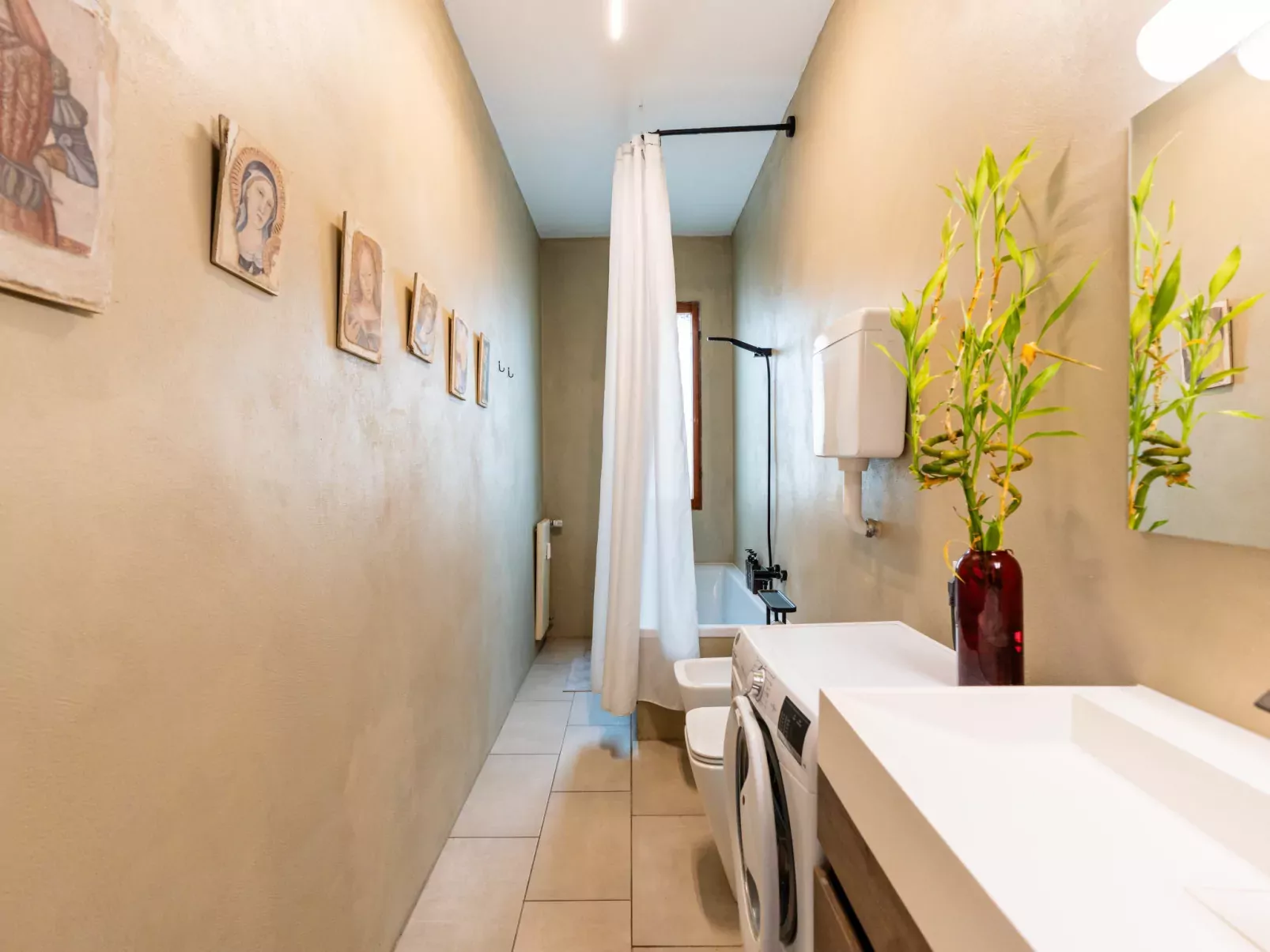 Seaview, Modern Apartment-Binnen