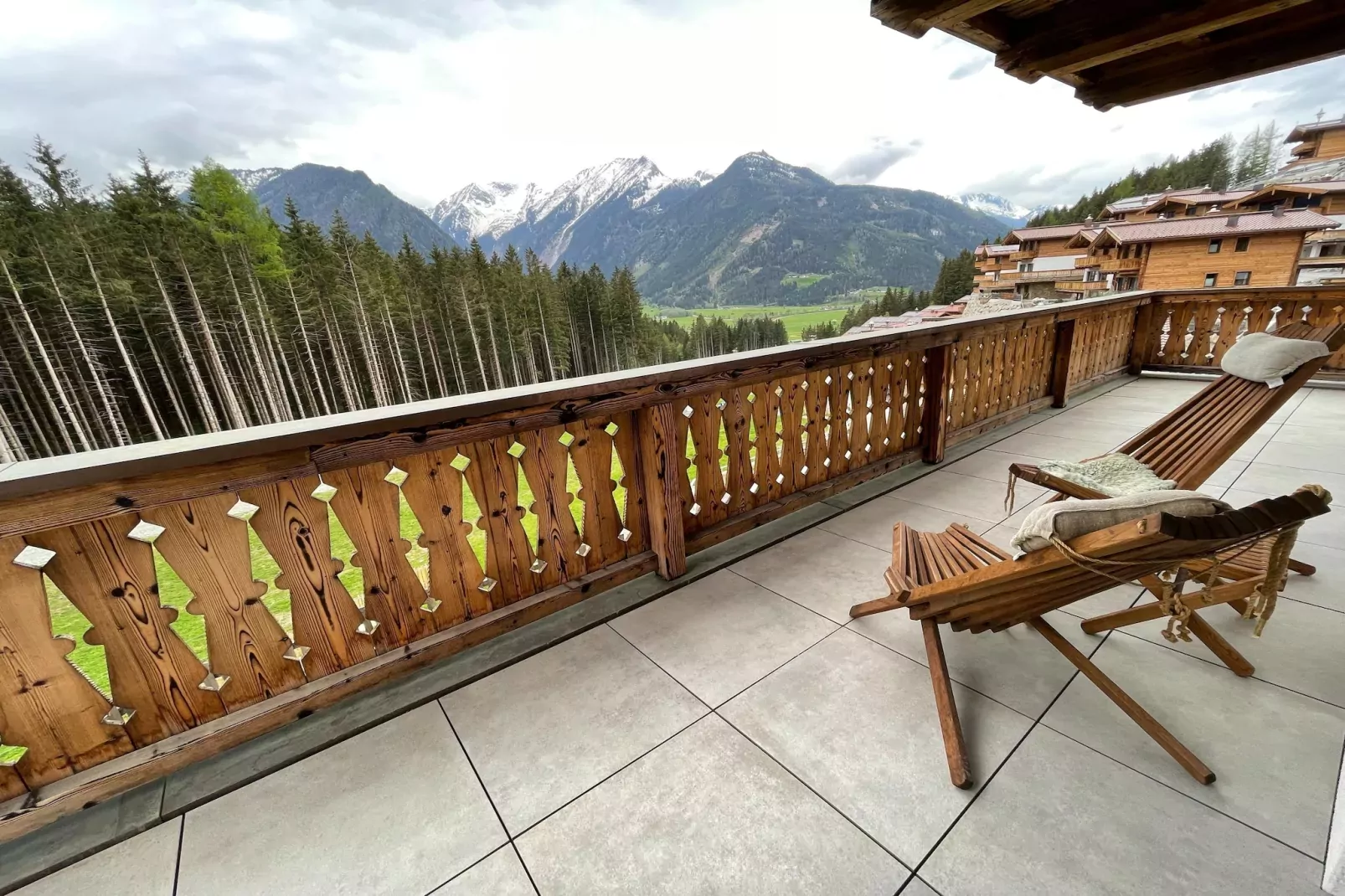 Nationalpark Chalet Daberspitze-Terrasbalkon