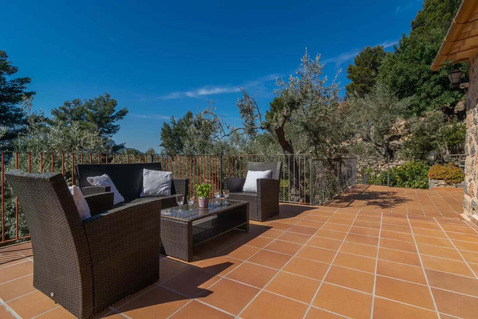 Es Coll D'en Pastor-Terrasbalkon