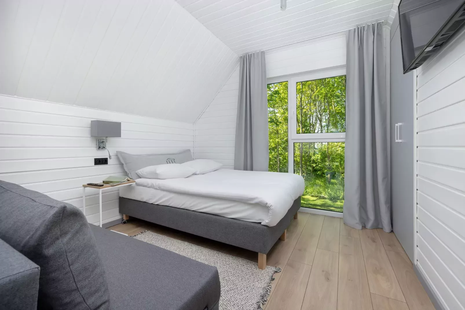 Villa Hoff Ferienhäuser Domek 4 Pers-Slaapkamer