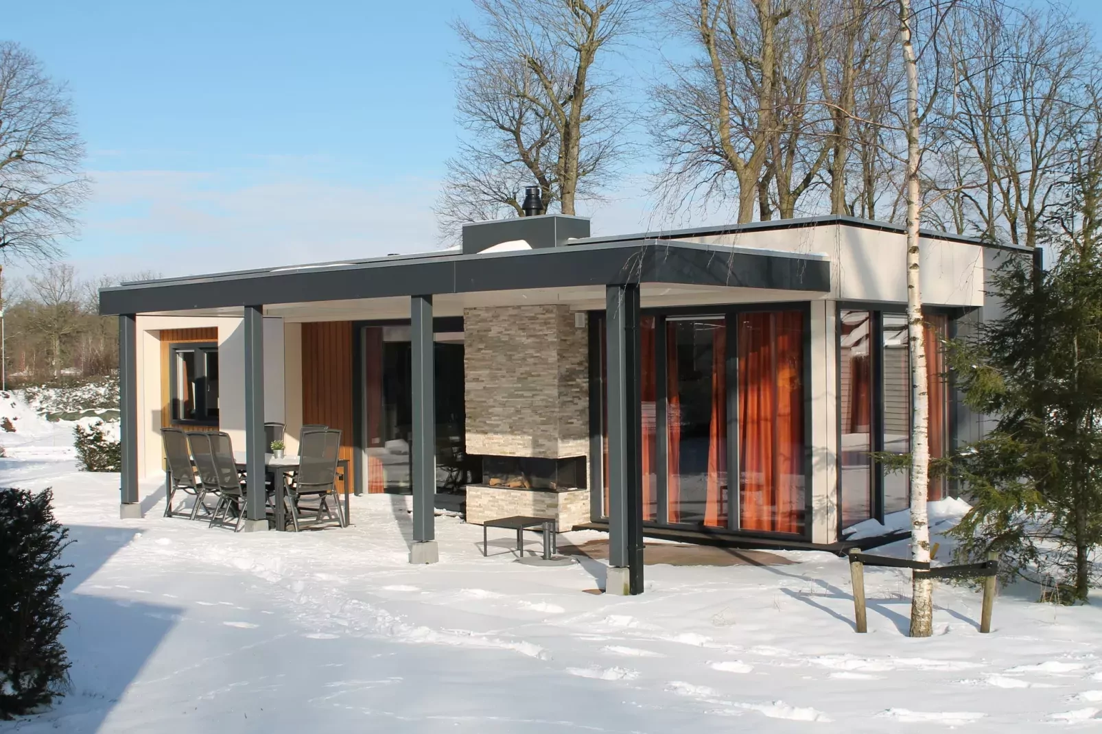 Holiday Villa | 2 - 6 people-Exterieur winter