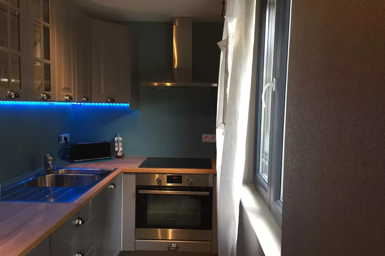 Appartement Ferme Simon-Keuken