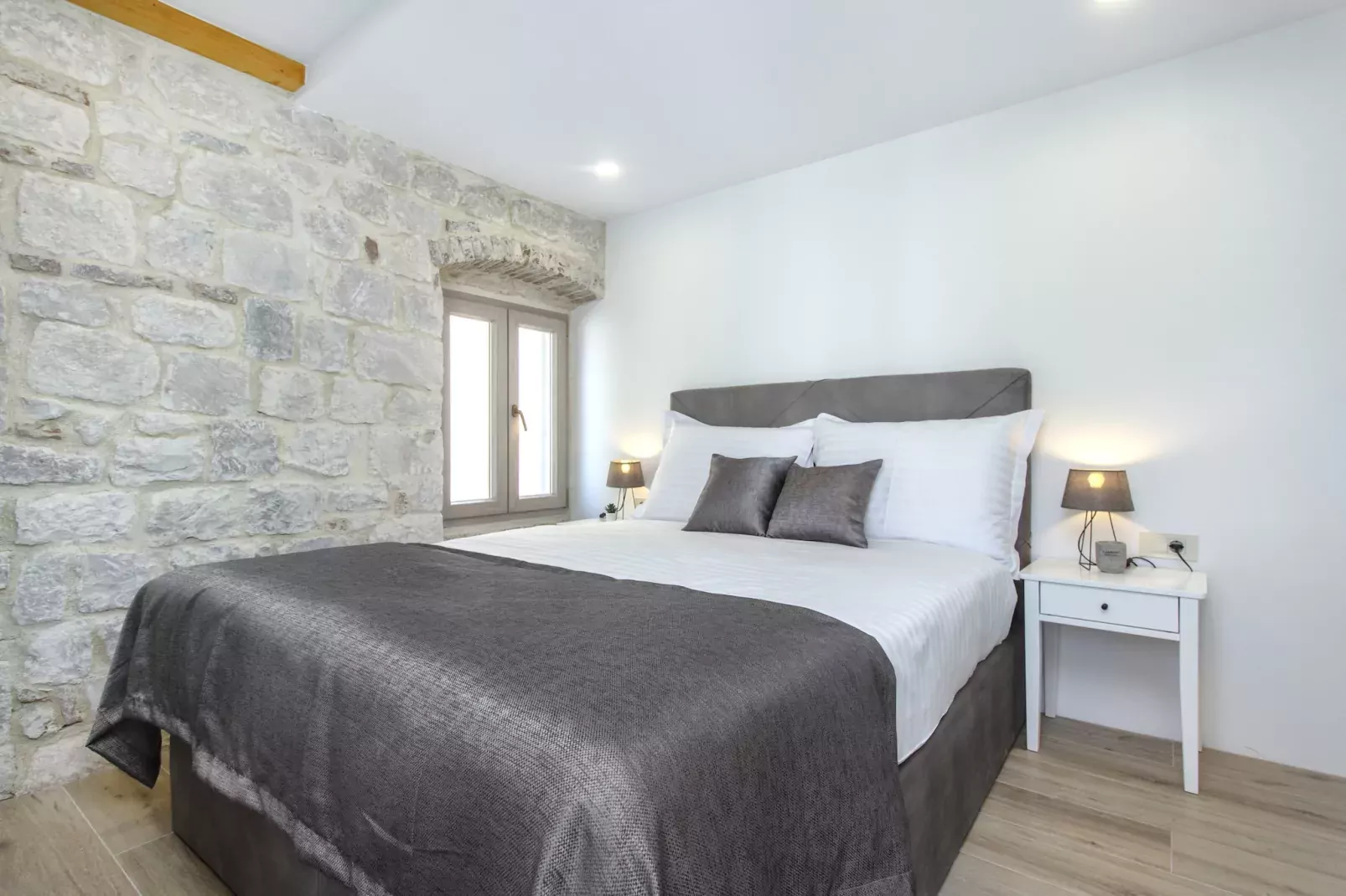 Stone House Trogir-Slaapkamer