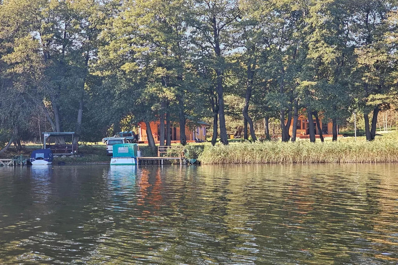 	Domek wakacyjny LAWENDA dla max 4 osób Grąbczyn-Gebieden zomer 1km