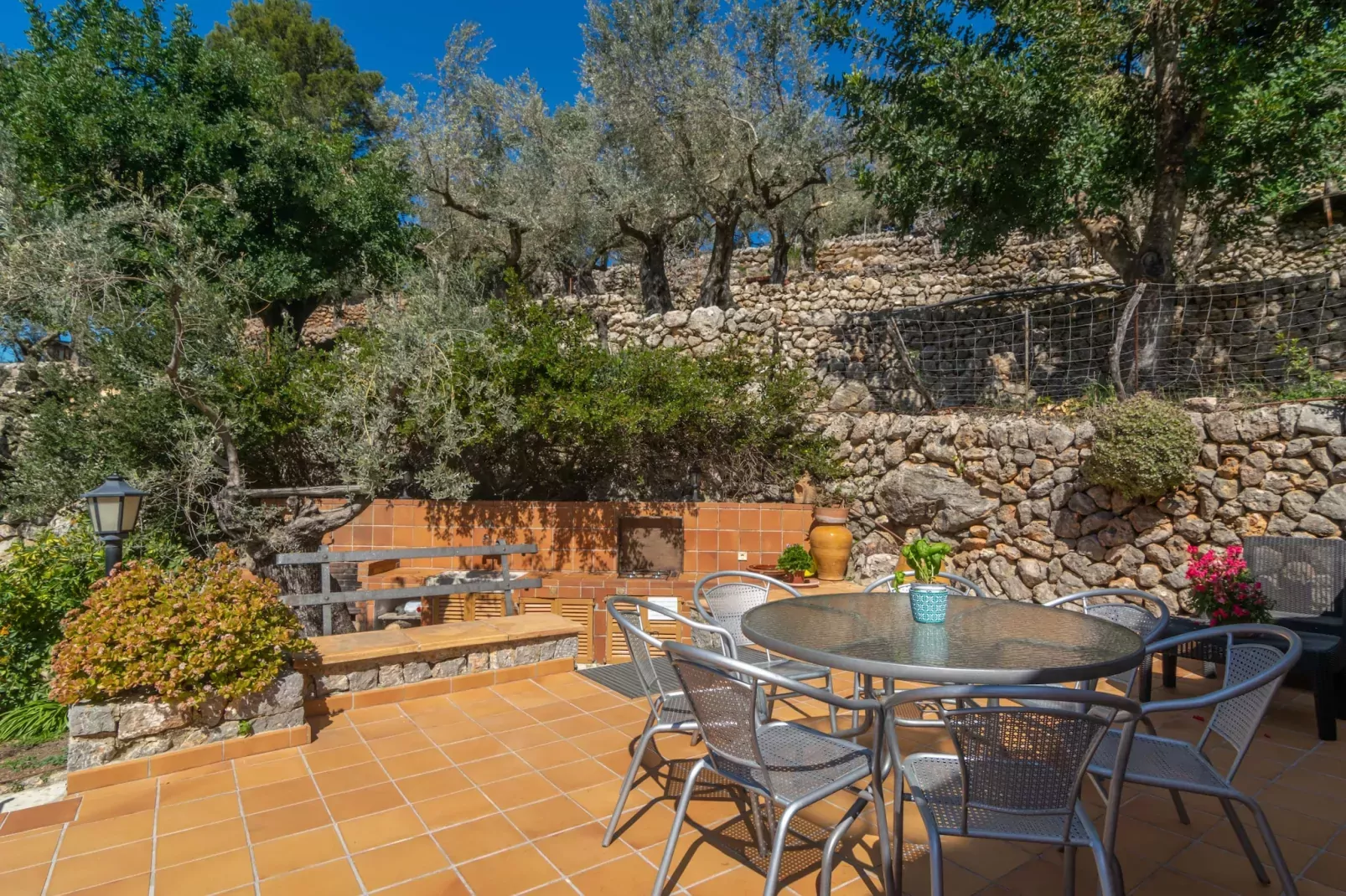 Es Coll D'en Pastor-Terrasbalkon