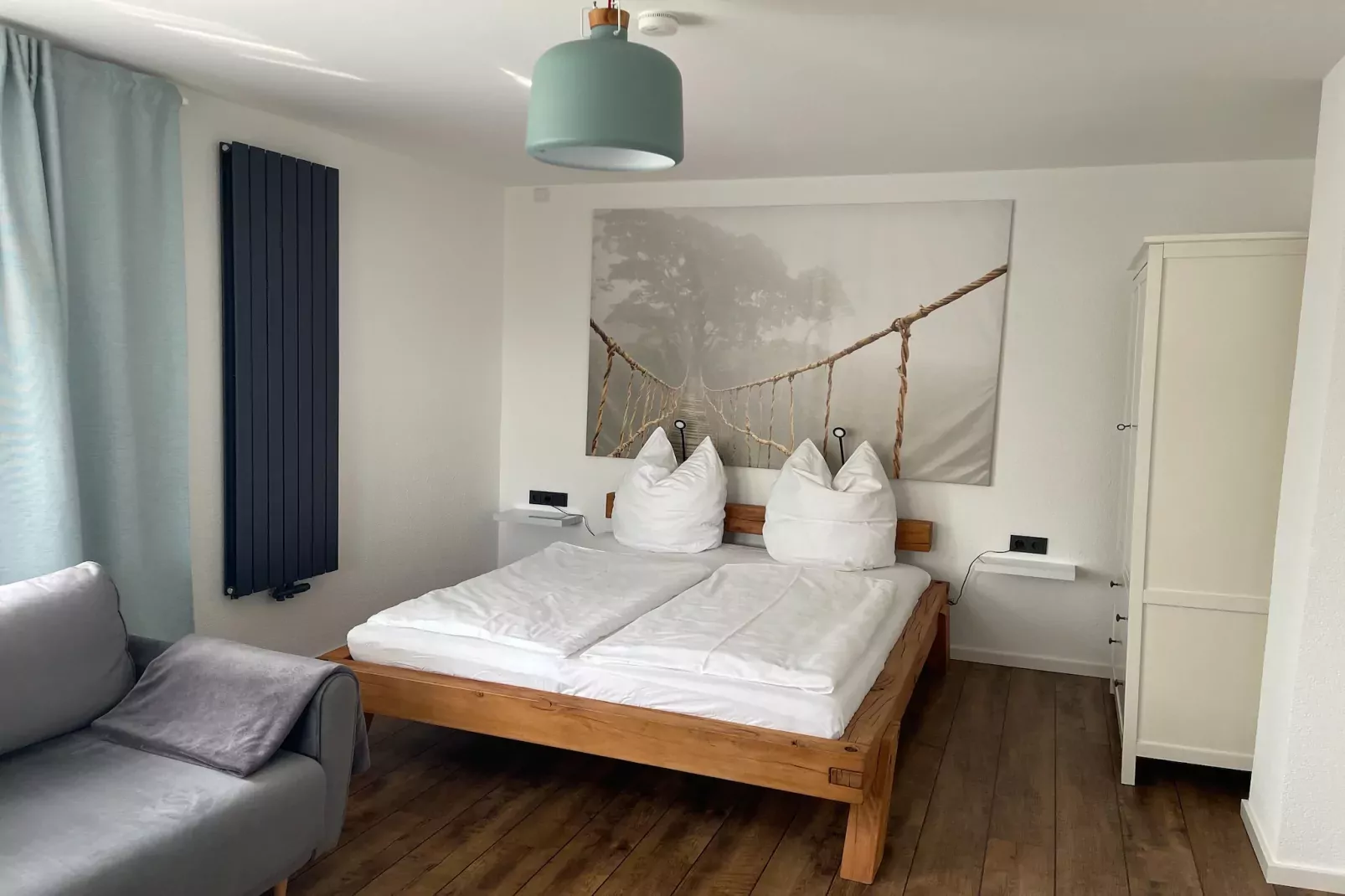 Ferienhaus mit Wasserblick 3 Pers-Slaapkamer
