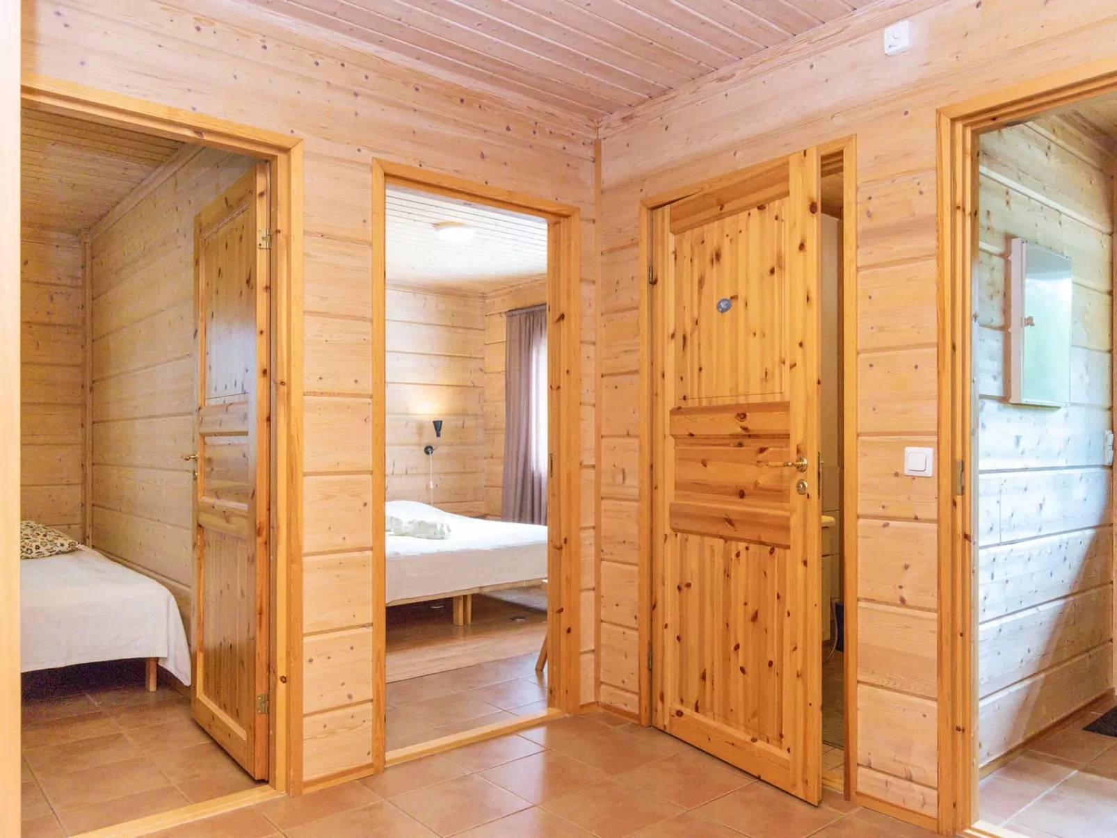 Hot pool cottage ainu-Binnen