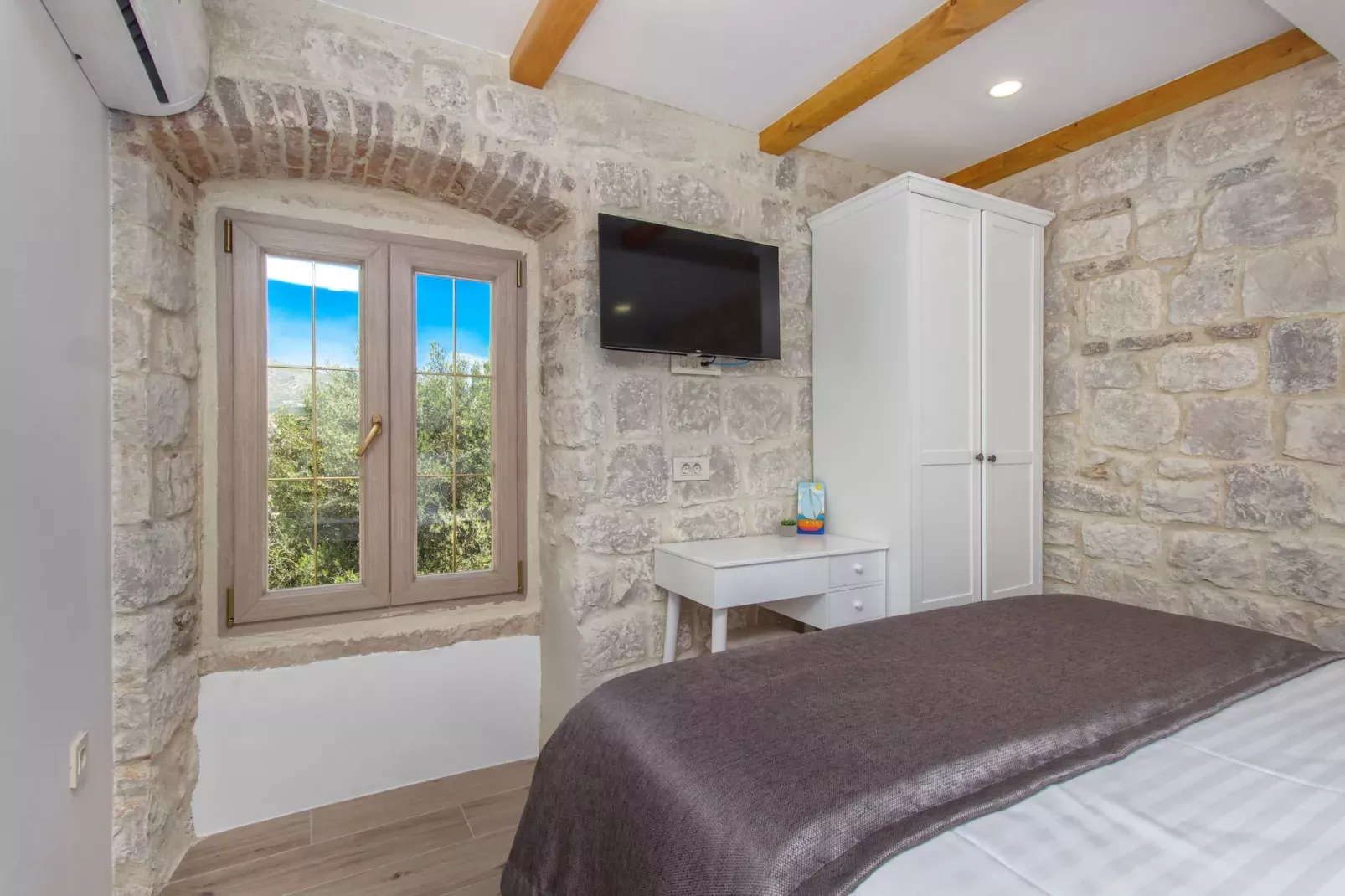 Stone House Trogir-Slaapkamer