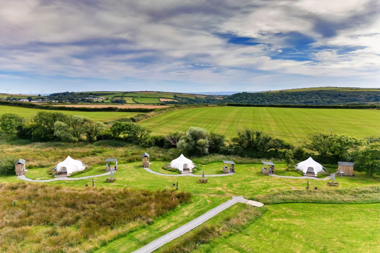 Beech Lotus Belle Tent-Buitenlucht