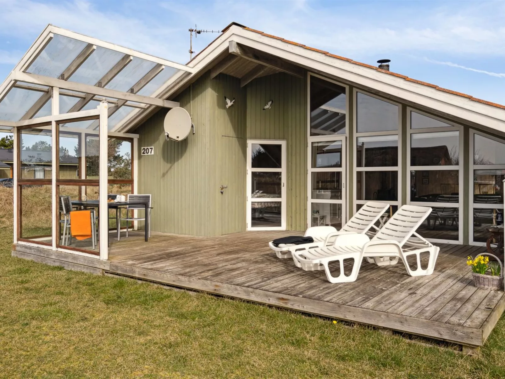 "Gedda" - 700m from the sea-Buiten
