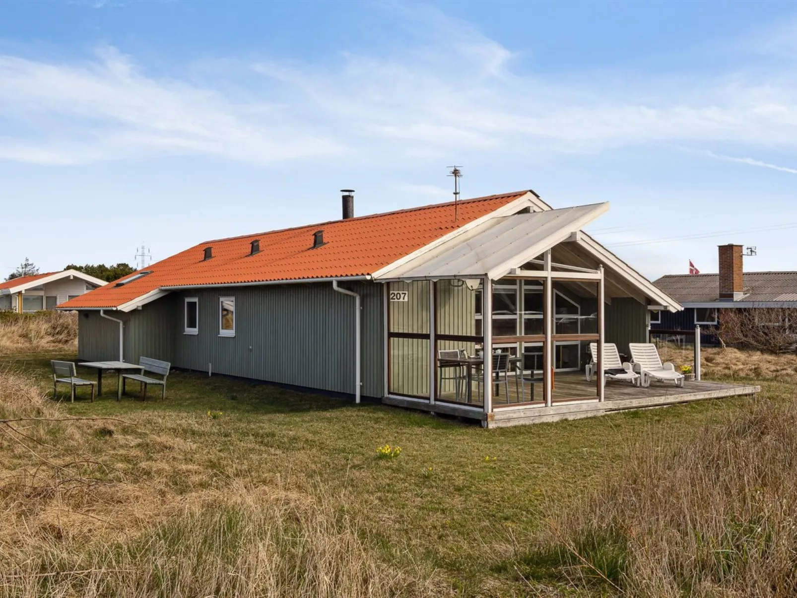 "Gedda" - 700m from the sea-Buiten