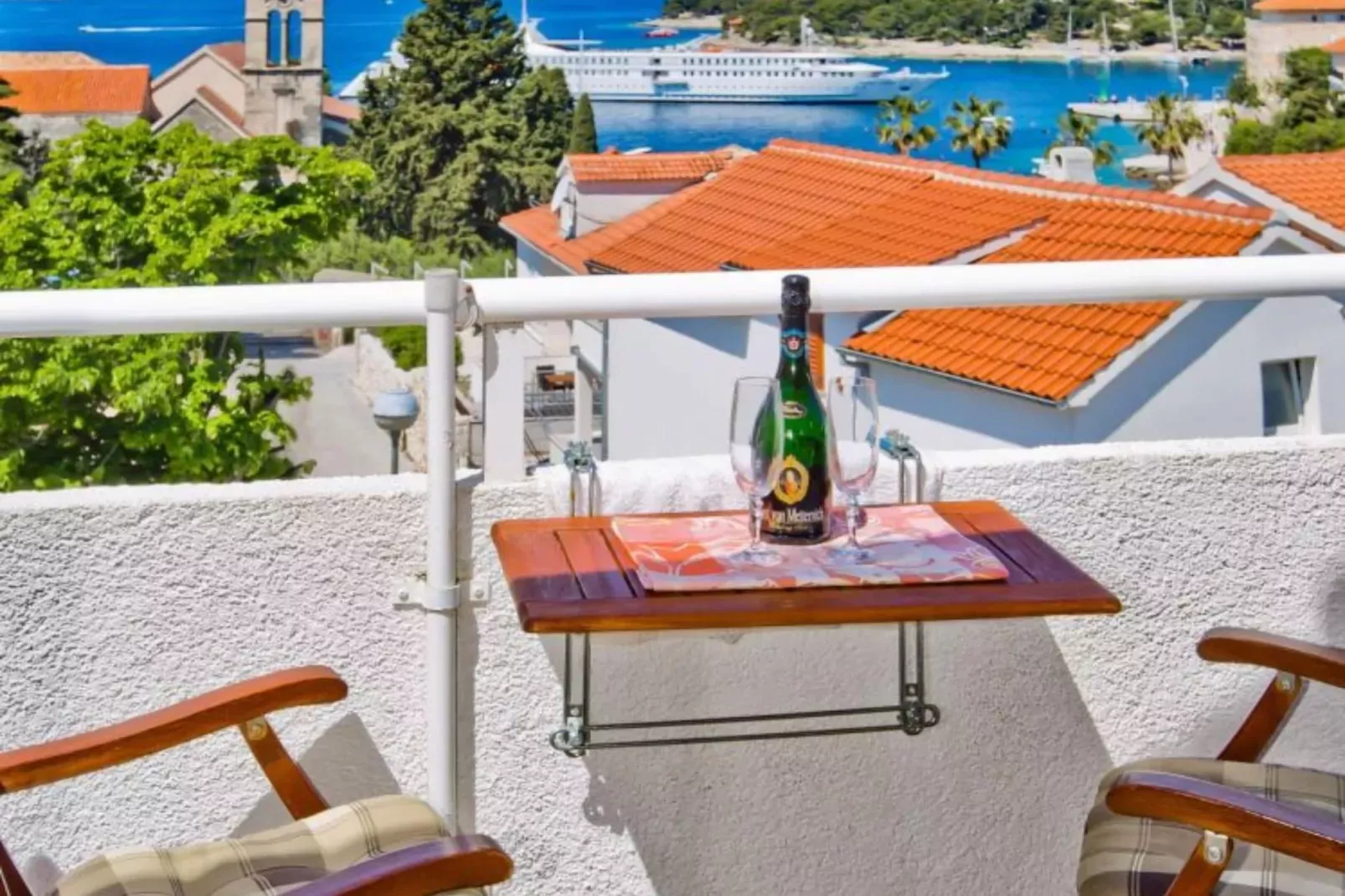 Apartments Jacky - One Bedroom Apartment with Balcony (owner 6)-Terrasbalkon
