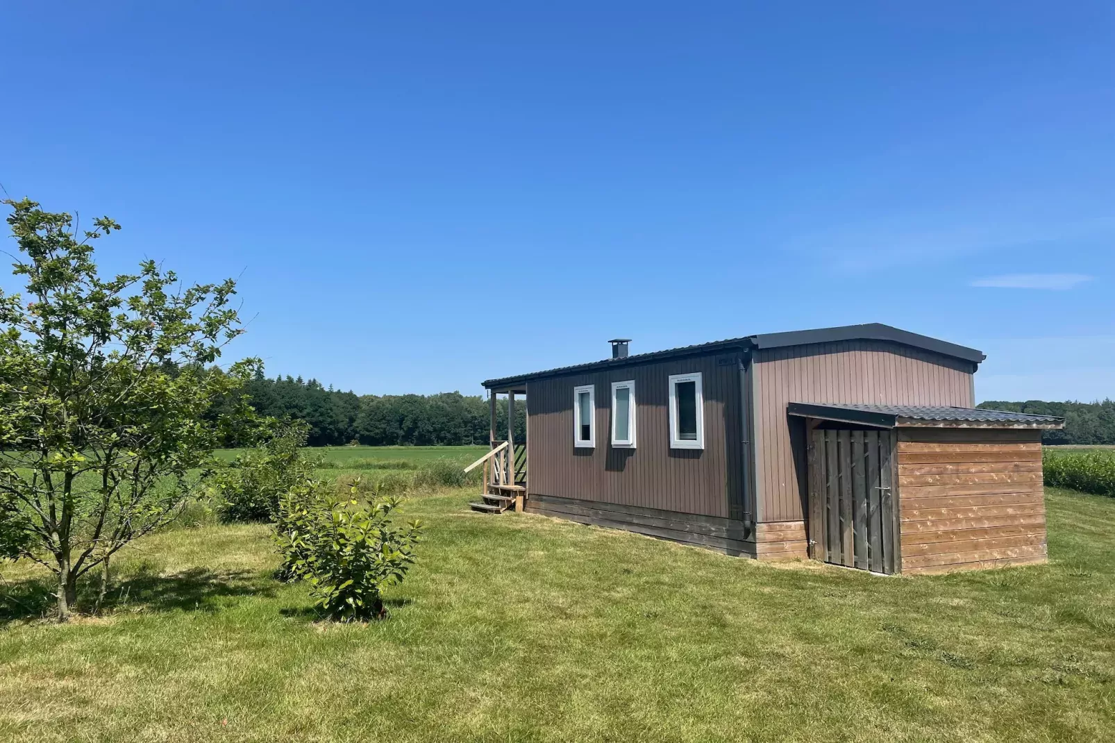 Elperhof Leberenlodge-Uitzicht zomer