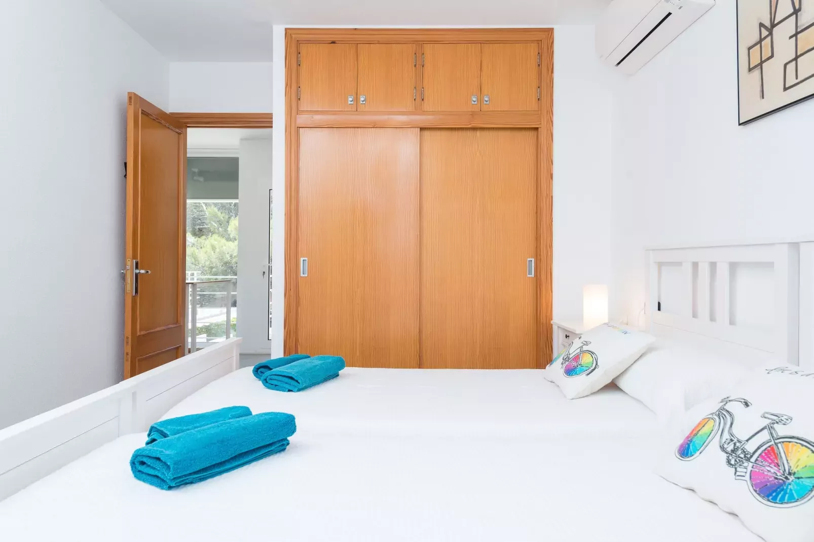 Can Roig (caldes)-Slaapkamer