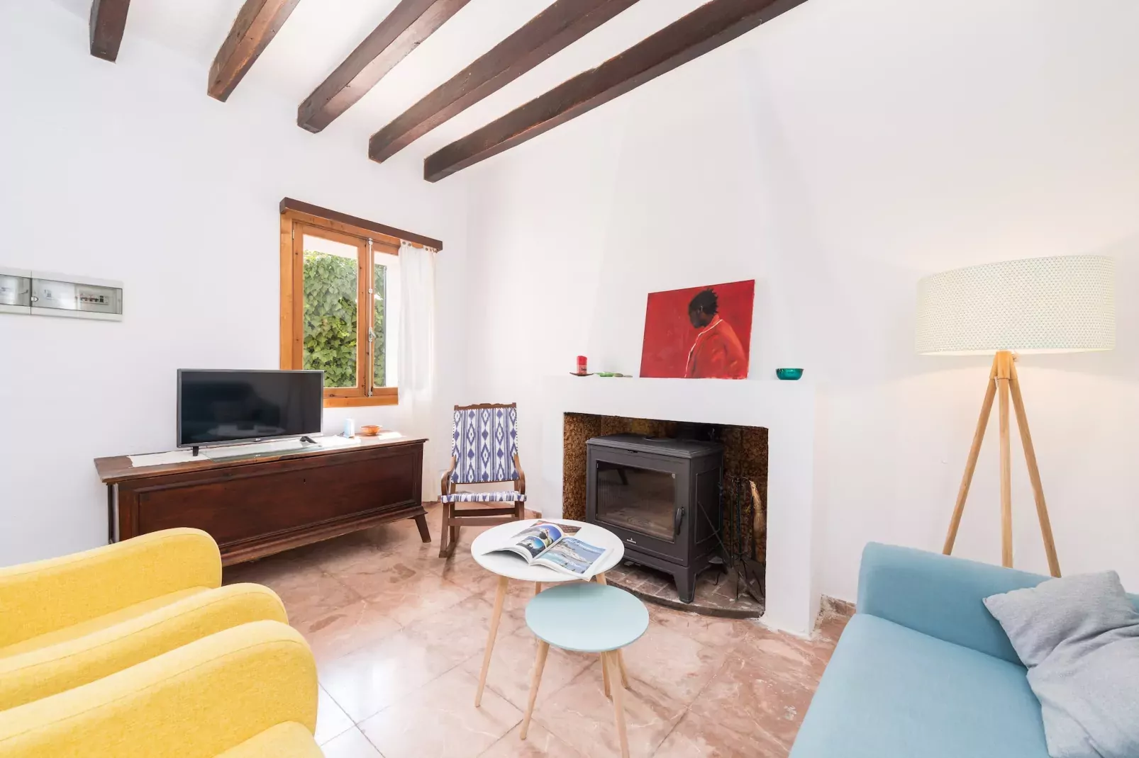 Can BessÓ Mancor De La Vall-Woonkamer