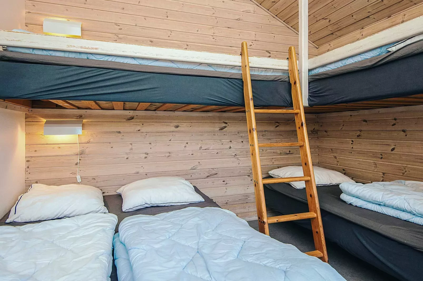 Standardhytte til 5 personer25m²-Binnen