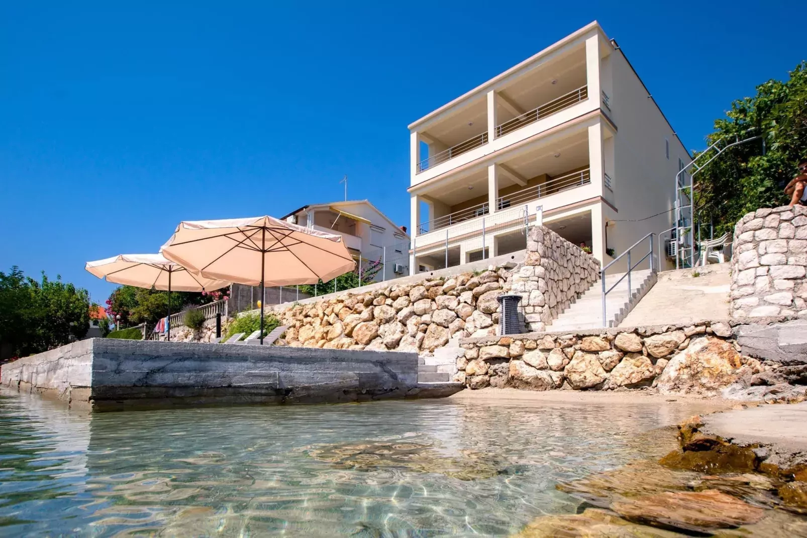 Villa Guliva - Apartment Golden Sun with Sea View-Buitenlucht