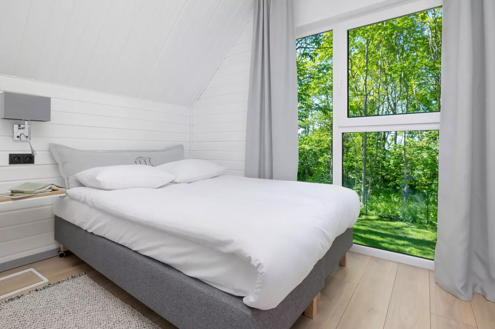 Villa Hoff Ferienhäuser Domek 4 Pers-Slaapkamer