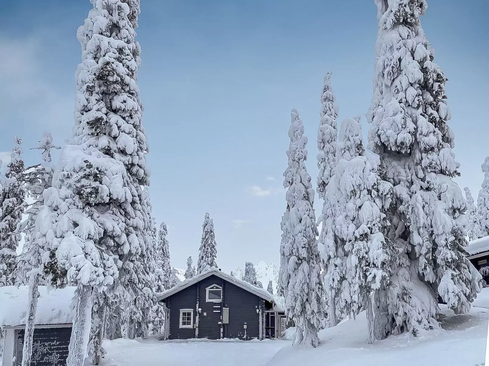 Lumi casa ruka-Buiten