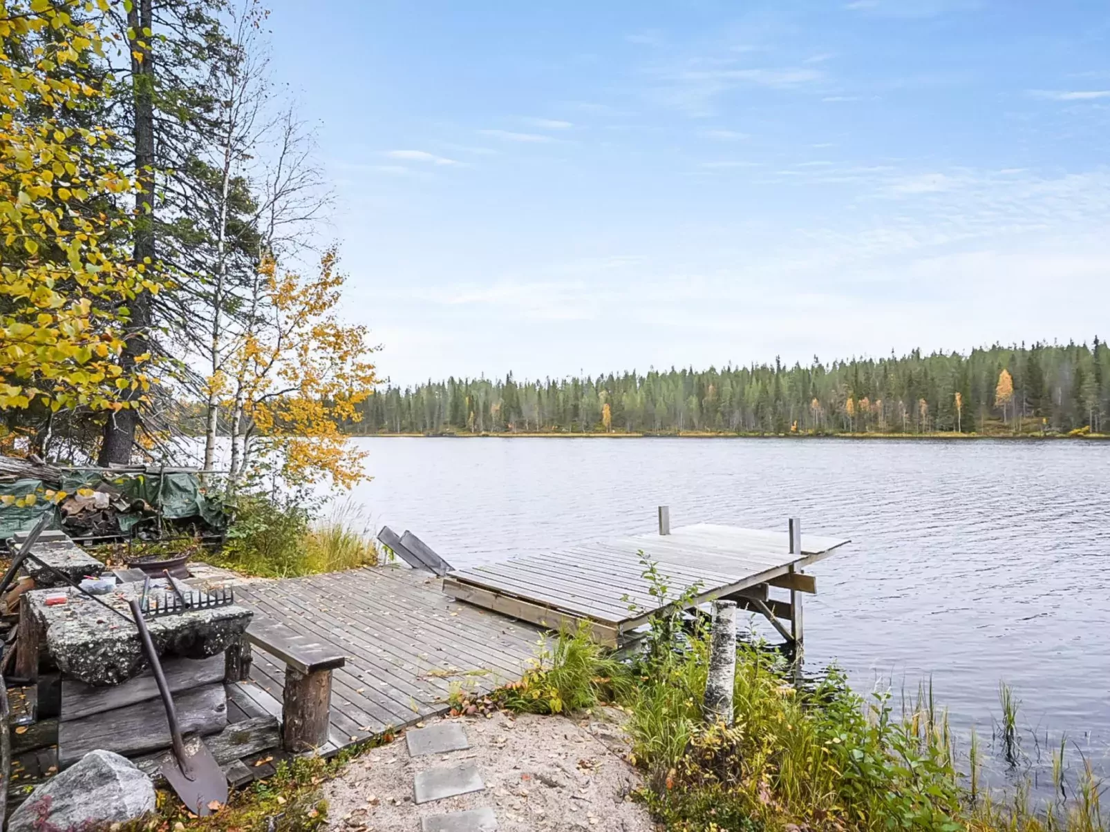 Saapunkijärvi, pitkäperä-Buiten