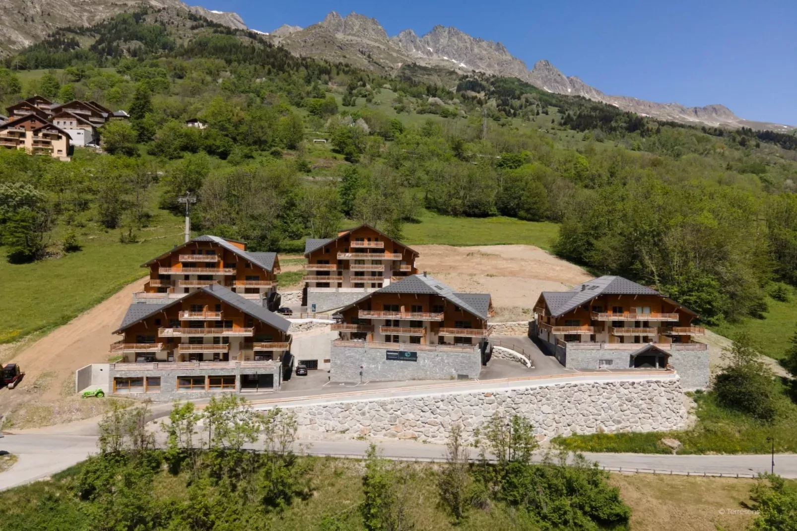 VAUJANY Edelweiss-A36P-Gebieden zomer 1km