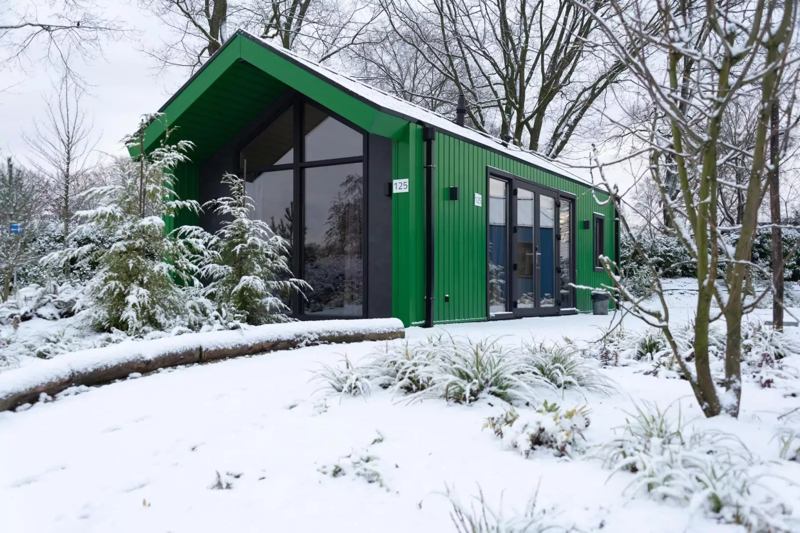 Jachtchalet | 2 - 4 pers-Exterieur winter