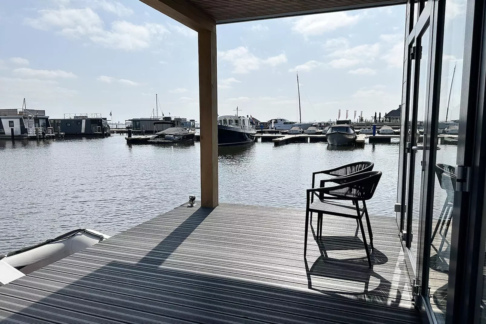 RiggelBrug Sneekermeer-Terrasbalkon