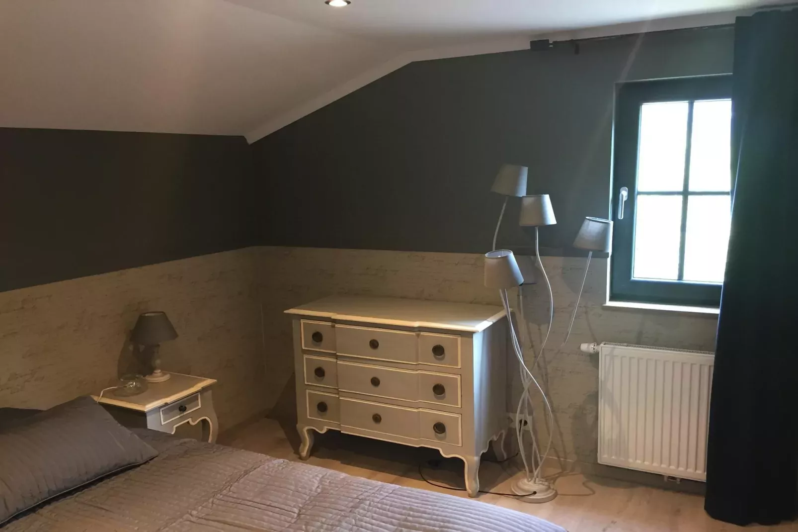 Appartement Ferme Simon-Slaapkamer
