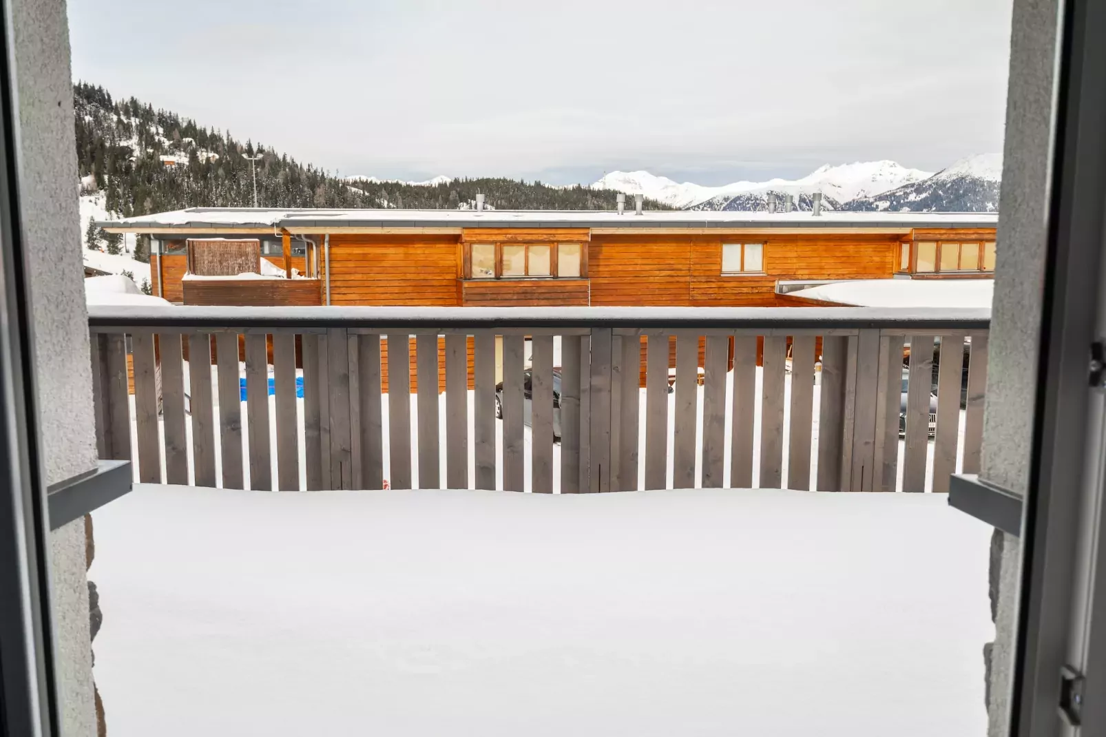 Comfort Three-bedroom Apartment – KA3C-Uitzicht winter