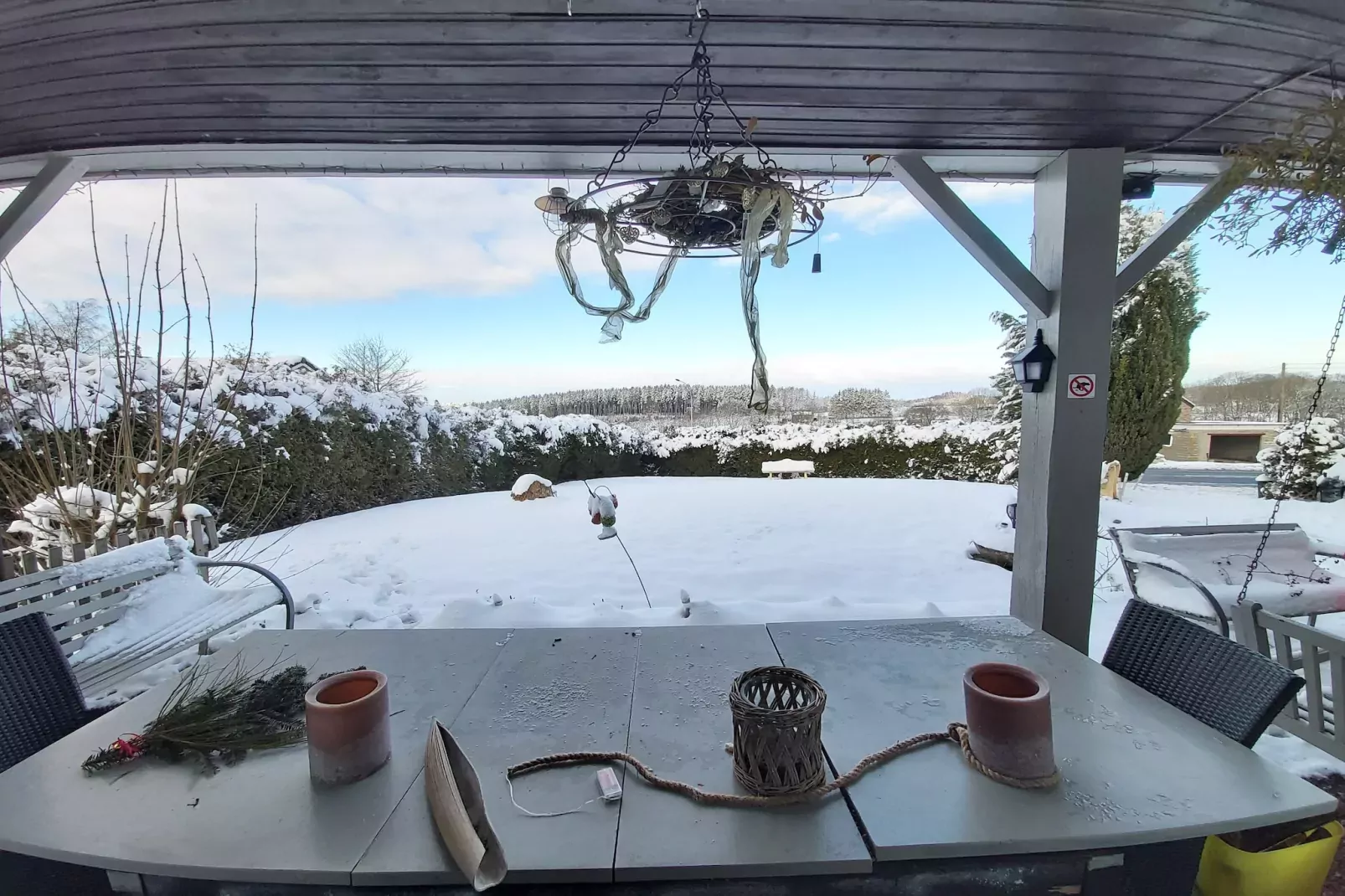 Ardennes Bleu 4 pers maximum-Tuin winter