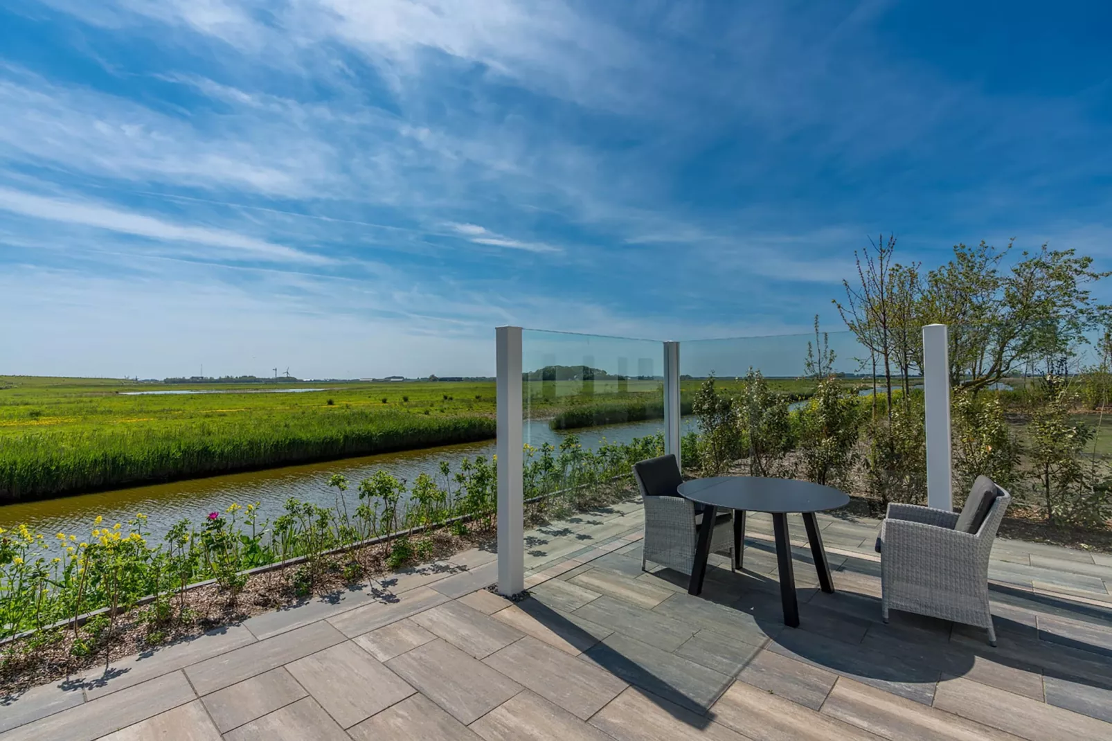 ’t Waddenstrandje-Terrasbalkon