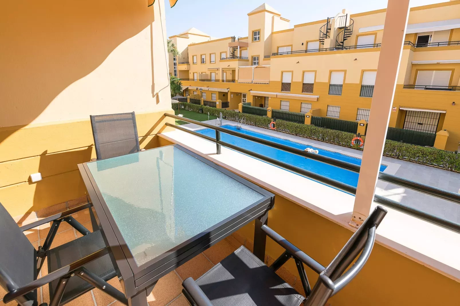 Bahia De La Luz-Terrasbalkon