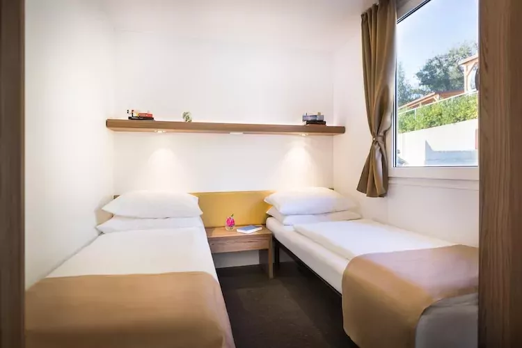Aminess ATEA Camping Resort - Njivice - AMBER LUXURY Holiday home 5 Pers 40m2-Slaapkamer